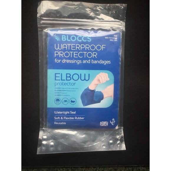 NEW Bloccs Waterproof PICC Line & Elbow Protector Cover, Adult Medium Reusable! - Picture 1 of 8